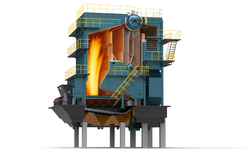 撬裝式燃油小鍋爐點爐文章實拍