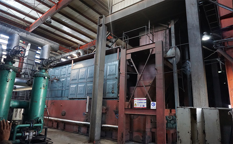 撬裝式燃油小鍋爐點爐文章客戶案例圖片