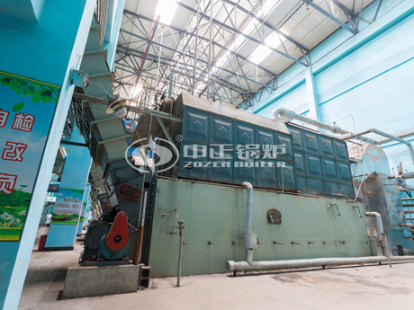 沈陽鐵路局7MW、2.8MW  SZL燃煤熱水鍋爐項目